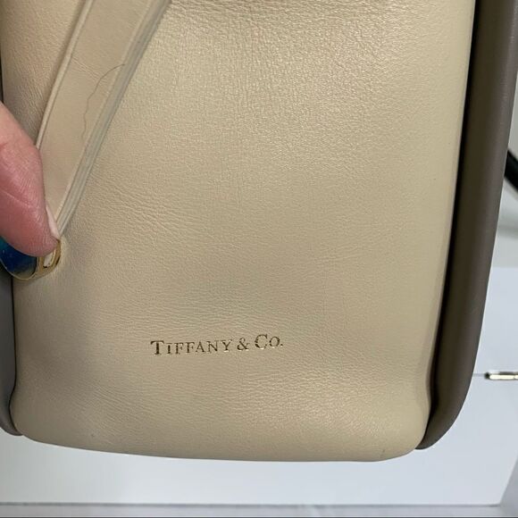 Tiffany & Co. Olivia Colorblock Leather Tote - EUC - Picture 10 of 16